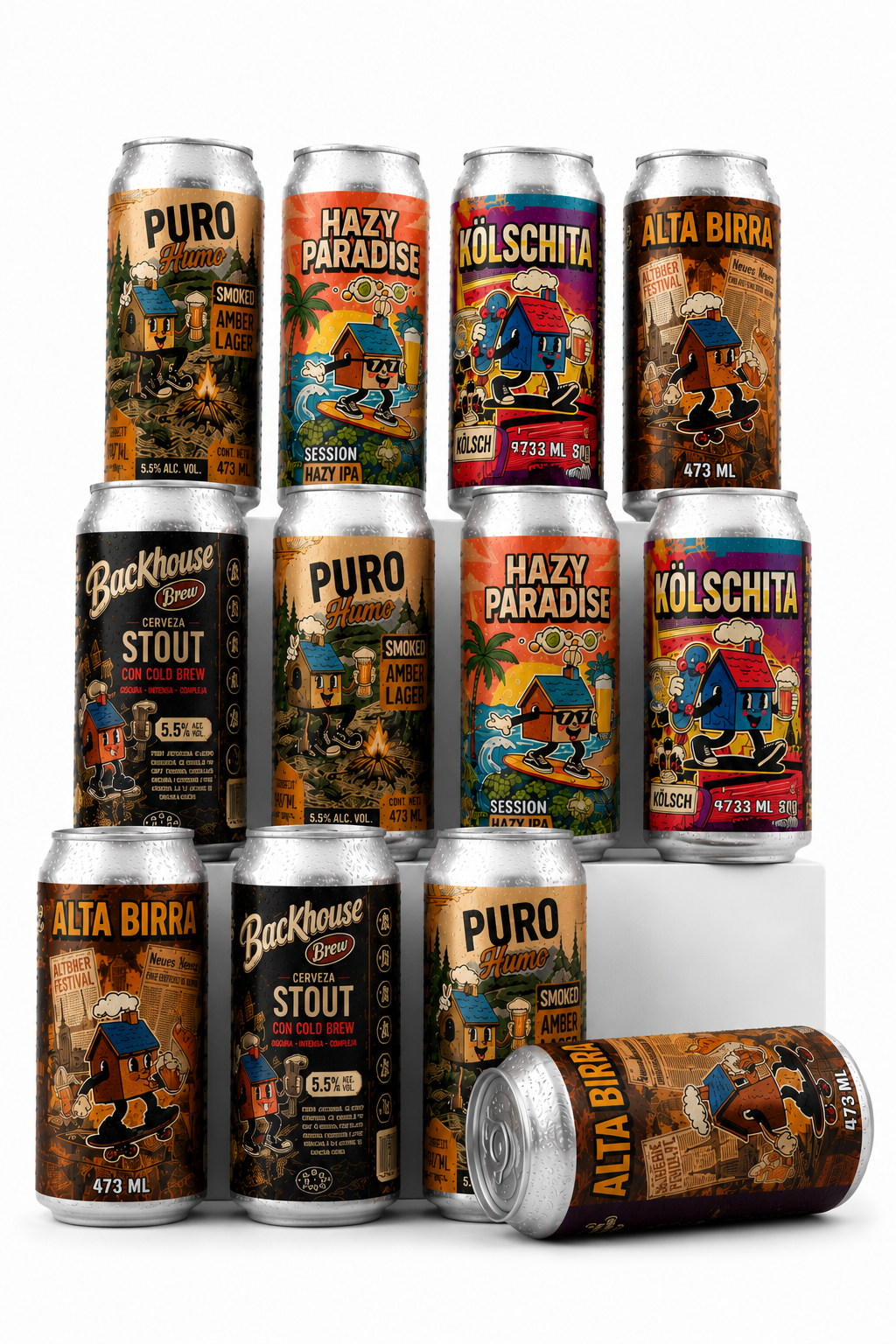 Pack Mixto Personalizable | Backhouse Brew