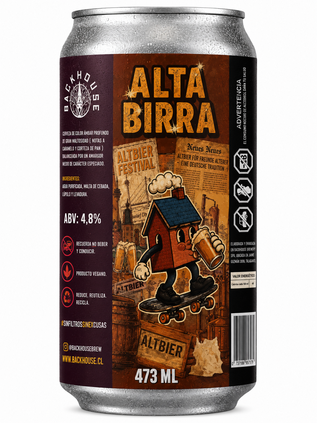 Alta Birra – Altbier | 473 ml | 4.8% ABV