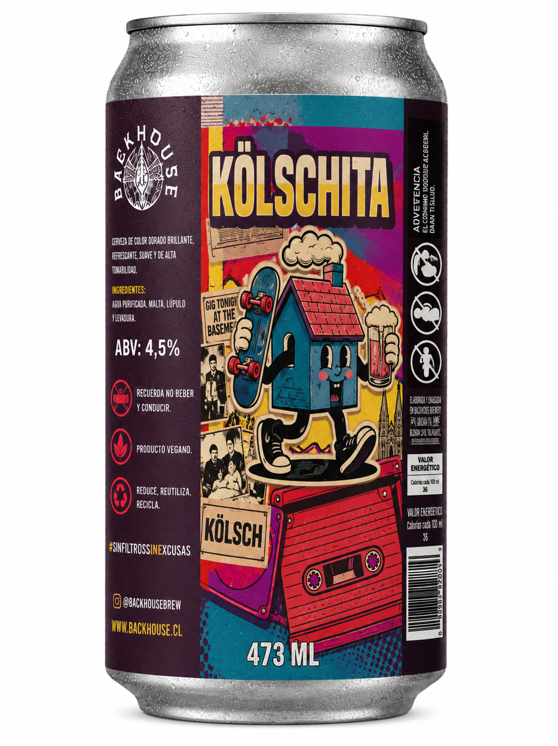 Kölschita – Kölsch | 473 ml | 4.5% ABV
